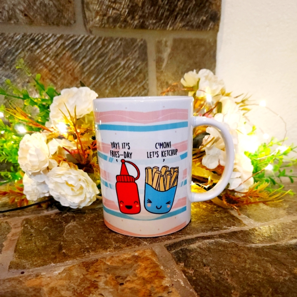 Hand made 15 oz coffee mug
